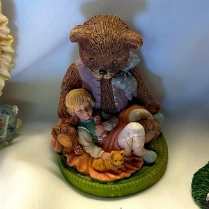 THE BEARSTONE COLLECTION VINTAGE RESIN FIGURINE CHRISSIE…